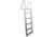 Extreme Max Aluminum Pontoon/Dock Ladder 5 Step, 3005.3383