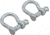 Extreme Max Boattector Galvanized Anchor Shackle, 3/8in, 3006.6608