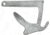 Extreme Max Boattector Galvanized Claw Anchor 11lb., 3006.6533