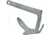 Extreme Max Boattector Galvanized Claw Anchor 11lb., 3006.6533