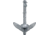 Extreme Max Boattector Galvanized Folding Anchor, 1.5lbs., 3006.6542