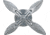 Extreme Max Boattector Galvanized Folding Anchor, 1.5lbs., 3006.6542