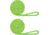Extreme Max Boattector Premium Double Braid Nylon Fender Line Value 2-Pack - 3/8in x 6, Neon Green, 3006.2597