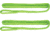 Extreme Max Boattector Premium Double Braid Nylon Fender Line Value 2-Pack - 3/8in x 6, Neon Green, 3006.2597