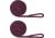 Extreme Max Boattector Premium Double Braid Nylon Fender Line Value 2-Pack - 3/8in x 6, Plum, 3006.2585