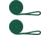 Extreme Max Boattector Premium Double Braid Nylon Fender Line Value 2-Pack - 3/8in x 6, Sacramento Green, 3006.2582