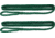 Extreme Max Boattector Premium Double Braid Nylon Fender Line Value 2-Pack - 3/8in x 6, Sacramento Green, 3006.2582