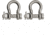 Extreme Max Boattector Stainless Steel Bolt Type Anchor Shackle, 7/16in, Pack of 2, 3006.8375.2