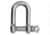 Extreme Max Boattector Stainless Steel D Shackle, 1/2in, 3006.8246