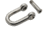 Extreme Max Boattector Stainless Steel D Shackle With No Snag Pin, 1/4in, Pack of 2, 3006.8393.2