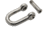 Extreme Max Boattector Stainless Steel D Shackle With No Snag Pin, 1/4in, Pack of 4, 3006.8393.4