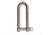 Extreme Max Boattector Stainless Steel Long D Shackle, 5/16in, 3006.8204