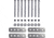 Extreme Max Bunk Trailer Guide-On - 2, Pair, 2ft, 3005.2196