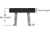Extreme Max Bunk Trailer Guide-On - 2, Pair, 2ft, 3005.2196