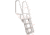 Extreme Max Delu x e Flip Up Dock Ladder w/ Welded Step Assembly 4 Step, 3005.3913