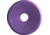 Extreme Max Round Plastic Backers, Purple, Pack of 24, 5900.1158