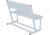 Extreme Max Universal Aluminum Dock And Patio Bench, 3006.6641