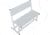 Extreme Max Universal Aluminum Dock And Patio Bench, 3006.6641