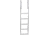 Extreme Max Weld Free Fi x ed Dock Ladder - 5 Step, 3005.4108
