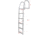 Extreme Max Weld Free Fi x ed Dock Ladder - 5 Step, 3005.4108