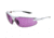Extreme Optiks EOG 15 Sunglasses, Shiny White/Grey Rubber Frame, Violet lense Lens, 10237311.QTS