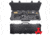 Eylar 44in Hard Rifle Case Equipped w/Ragar XP Crosslinked Foam Insert, Black, SA00008-BLK-RG-XP
