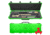 Eylar 53in Hard Rifle Case Equipped w/Ragar XP Crosslinked Foam Insert, Neon Green, SA00015-NGRN-RG-XP