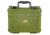 Eylar Compact 13.37in Waterproof Gear/Multi Gun Case Hard Case w/Foam, Green, SA00001-GRN