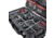 Eylar Eylar 22 in Hard Rolling Carry-On Camera Case with Adjustable Padded Divider and Lid Organizer