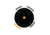 EZ-Aim Adhesive Splash Handgun Trainer Target, Orange, 12X12, 15248