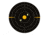 EZ-Aim Adhesive Splash Bullseye Target, 6 Pack, Orange, 8X8, 15316