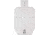EZ-Aim Coroplast IPSC Silhouette Shooting Target 18 x 30 Inches, White, Single Pack, 15575