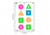EZ-Aim Fun Group Paper Shooting Targets, 12inW x 18inH, 8-Targets, Multi, 15643