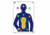 EZ-Aim Fun Tough Crowd Paper Shooting Targets, 23inW x 35inH, 3-Targets, Multi, 15658