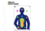 EZ-Aim Fun Tough Crowd Paper Shooting Targets, 23inW x 35inH, 3-Targets, Multi, 15658