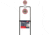EZ-Aim Hardrock AR500 Round Spinner Targets and Stand, Rimfire Rounds, Centerfire Pistols, White/Red/Black, 7.375W x 21.75H, 15344