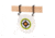 EZ-Aim Horizontal Steel Gong Shooting Target Hanging Hook, 2-Pack, Black, 15571