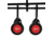 EZ-Aim Metal Resetting Target Set For Plinking, Black, 15285