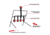 EZ-Aim Metal Resetting Target Set For Plinking, Black, 15285