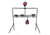 EZ-Aim Metal Resetting Target Set For Plinking, Black, 15285