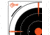 EZ-Aim Paper Bullseye Target, Black, 8X8, 15246