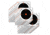 EZ-Aim Paper Bullseye Target, Black, 8X8, 15246