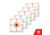 EZ-Aim Rigid Paper Shooting Targets, Sight-In Grid, 10-Targets Per Pack, Orange/White, 15576