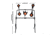 EZ-Aim Rimfire &amp; Airgun Target Kit, Black/Red, 15665