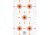 EZ-Aim Sight Grid Shooting Target &amp; Backer, Corrugated, 23 x 35,in White, 15735