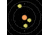 EZ-Aim Splash Reactive Adhesive Paper Shooting Targets, Bullseye, 12in Square, 3-Targets Per Pack, Black/Orange, 15580