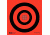 EZ2C Targets Style 7 Mini Targets,3.5x3.5in,Pack of 25 EZ2CM07