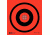 EZ2C Targets Style 8 Mini Targets,3.5x3.5in,Pack of 25 EZ2CM08