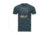 Forloh Tamarack Unisex Tees, Black Aqua, L, 10731V2-BA-L