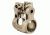 FAB Defense 10 Position Adjustable Tactical Light Mount, PLR, Flat Dark Earth, FX-PLRT